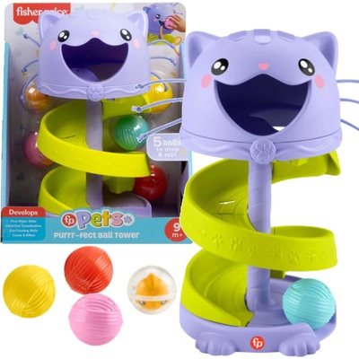 Fisher Price Kočičková kuličková dráha – Zboží Živě