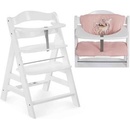 Hauck Alpha+ dřevěná bílá