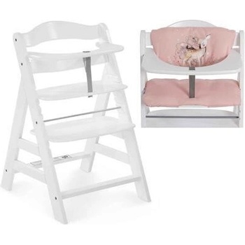 Hauck Alpha+ dřevěná bílá