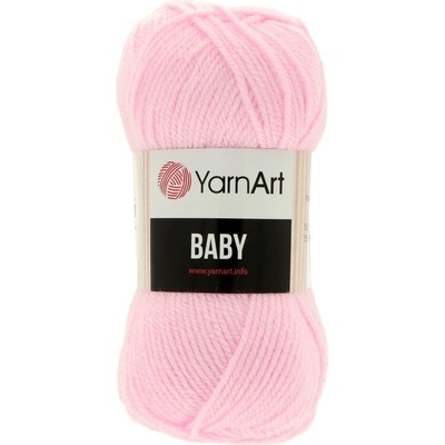 YarnArt Baby 649 pastelově růžová