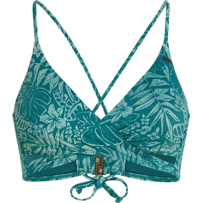 O'Neill Дамско бикини горнище O'Neill Women's Baay Top Bikini top - Green Island Sky - размер 42 (EU) (150-6539-0615)