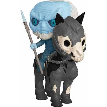 Funko Фигурка Funko POP Rides: Game of Thrones, Mounted White Walker, 13 cm, #60