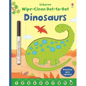 Wipe-clean Dot-to-dot Dinosaurs | Felicity Brooks (ISBN: 9781409597780)