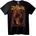 NOONEBRAND Тениска Зомби Череп - XL, Black