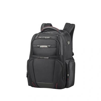 Samsonite Notebook hátizsák 106360-1041, LAPT. BACKPACK 3V 15.6" (BLACK) -PRO-DLX 5 (106360-1041) (106360-1041)