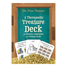 Therapeutic Treasure Deck of Feelings and Sentence Completion Cards Treisman KarenCards