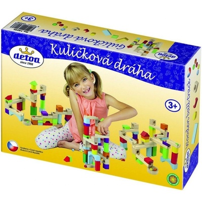 Detoa Dráha kuličková dřevěná