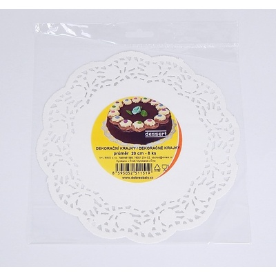 V+L mais Krajka Dessert pr. 20cm / 8 ks / 2511519 51427