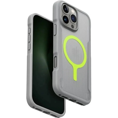 Uniq Combat Active Magclick Charging Case за iPhone 16 Pro Max - сив (8886463691885)
