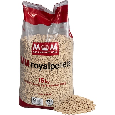 Royal Pellets Dřevěné pelety paleta 1050 kg