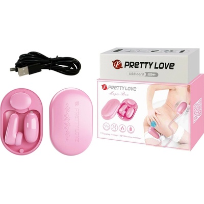 Pretty Love - Magic Box Pink, 12 vibračných funkcií 7 funkcií poklepania