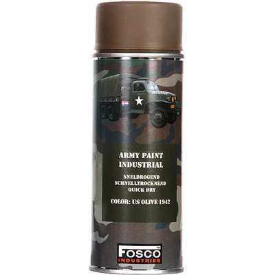 FOSCO barva Army ve spreji 400 ml US Olive 1942