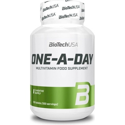 BioTechUSA One-A-Day komplexný Multivitamín s minerálmi 100 tabliet