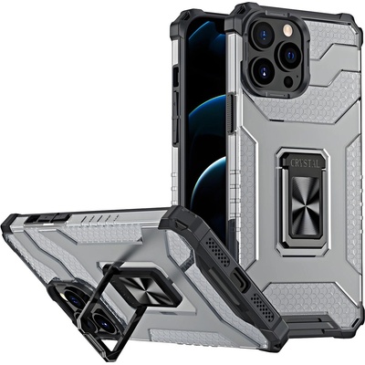 Apple Калъф Crystal Ring Case за Apple iPhone 13 Pro Max - Черен KP13924
