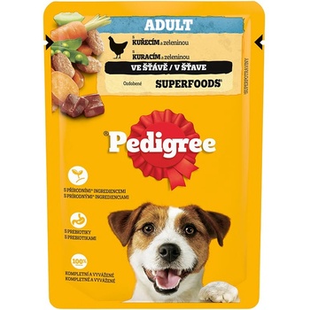 PEDIGREE Adult консерви с пиле и зеленчуци в сос 100 г