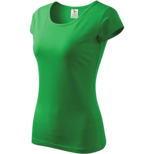 Malfini Pure дамска тениска, зелена, 150г/м2 (12216)