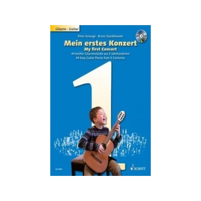 Mein erstes Konzert, Gitarre, m. Audio-CD