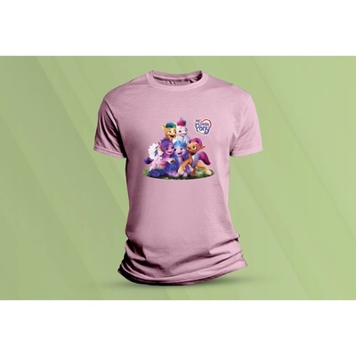 Sandratex dětské bavlněné tričko My little Pony růžová