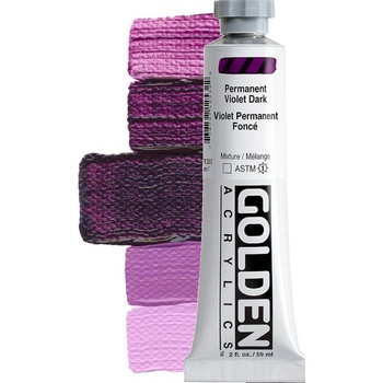 Golden Artist Colors Heavy Body АКРИЛНА боя Permanent Violet Dark 59 ml 1 бр (0001253-2)