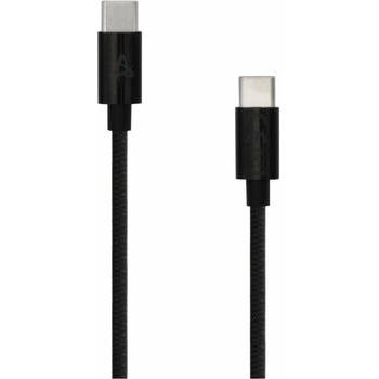 Sbox TYPEC-2-B USB-C samec/USB-C samec 2m černý