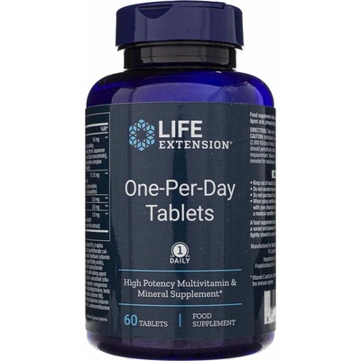 Life Extension One Per Day Multivitamín 60 kapsúl