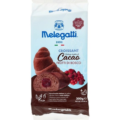 Melegatti kakaový croissant s lesnými plodmi 6 x 50 g