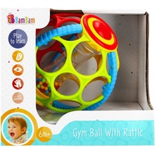 Bam Bam Gumová gule s chrastítkem