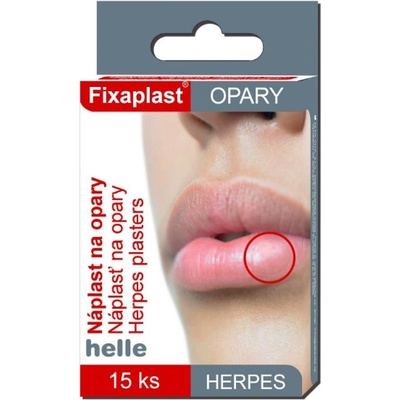 Fixaplast Herpes Náplast na opary 15 ks