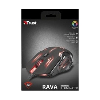 Trust GXT 108 Rava Illuminated Gaming Mouse 22090