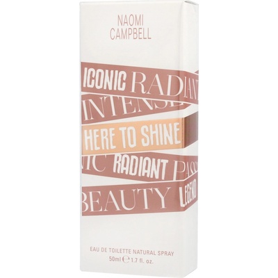 Naomi Campbell Here to Shine toaletná voda dámska 50 ml