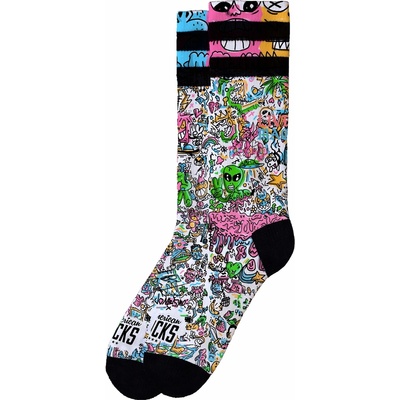 American socks чорапи AMERICAN SOCKS - Doodle - AS210