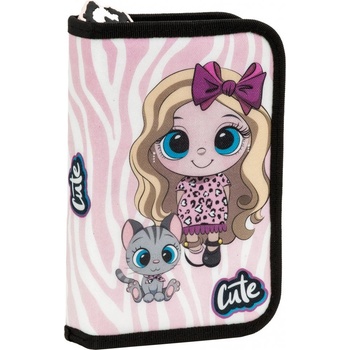 Image 1 of DERFORM - Несесер с 1 цип, празен BEST FRIENDS 10