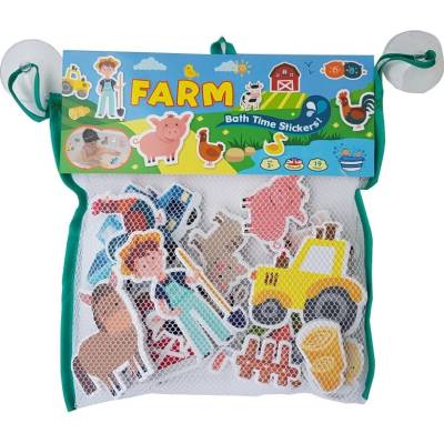 Samolepky do kúpeľa Buddy & Barney Farma 18 el. viacfarebné
