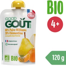 Good Gout BIO Hruška s klementinkou 120 g