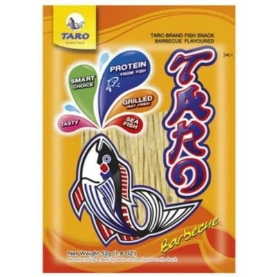 Taro fish snack bbq 52g