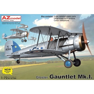 AZmodel Gloster Gauntlet Mk.II Munich crisis 1:72