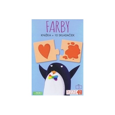 Farby - knižka + 10 skladačiek - Gaule Matteo