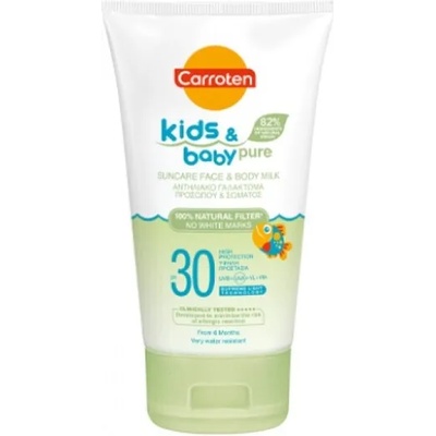 Carroten Слънцезащитно мляко за деца и бебета, Carroten Kids Sensicare Suncare Face & Body Milk Spray SPF50+ 300ml