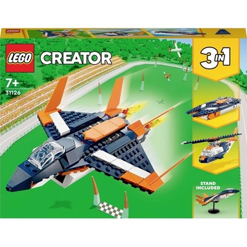 LEGO® Creator 31126 Nadzvukový tryskáč