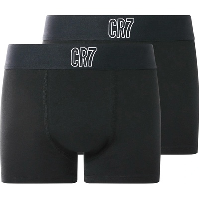 CR7 chlapecké boxerky, 2 kusy černá
