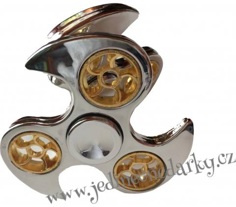 Fidget Spinner stříbrný