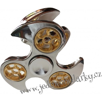 Fidget Spinner stříbrný