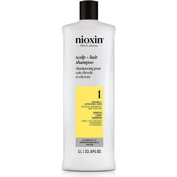 Nioxin Scalp + Hair Shampoo šampón proti vypadávániu vlasov 1000 ml
