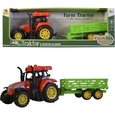 MaDe Česky mluvící Traktor s přívěsem IC