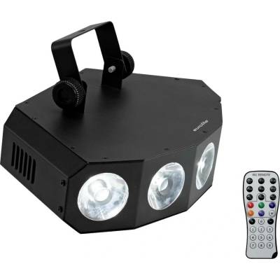 Eurolite 51918673 LED SCY-500 CW DMX LED efektový reflektor Počet LED:5 15 W