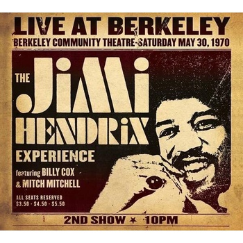 HENDRIX, JIMI, THE EXPERIENCE: LIVE AT BERKELEY CD