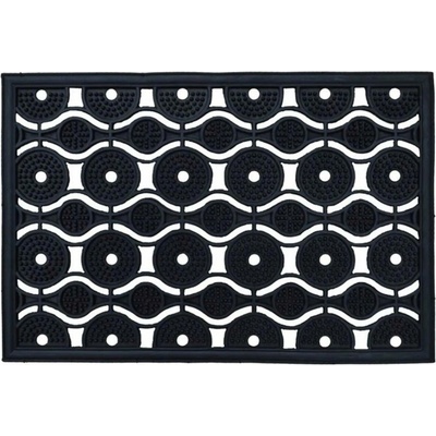 Mybesthome EYE MAT III. černá 45x75 cm
