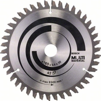 Bosch pilové kotouče Multi Material 160x20/16x2,4/1,8x42z (2.608.640.503)