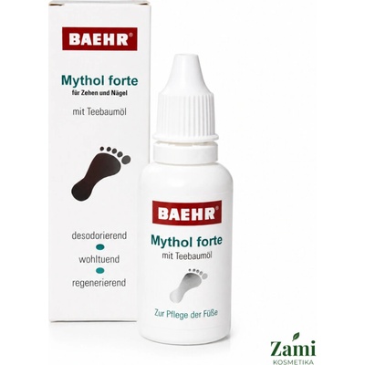 Baehr Mythol forte s tea tree olejem 30 ml