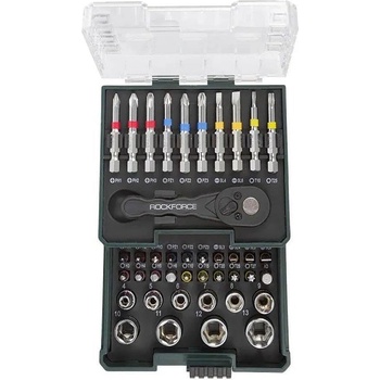 Rockforce Гедоре 41 части, 1/4", RockForce RF-2411-5, мини (UNI-09187)